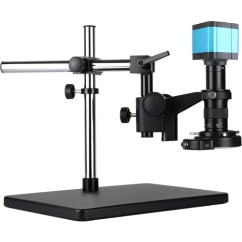 Full HD Microscope Set HD HDMI USB Industrial Electronics digital Microscope Camera 300X C mount lens for mobile phone repair