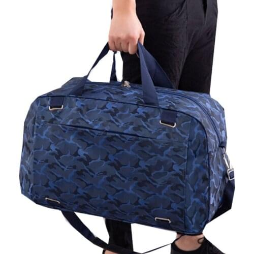 Fashion camouflage tote travel bag women men shoulder travel handbag large capacity Weekend Duffle Luggage bag