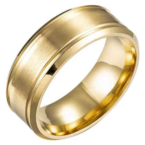 Fashion Charm Jewelry Ring Men Stainless Steel Black Rings For Women Wedding Band Jewelry Accessories Party Gifts Size 6 ~13