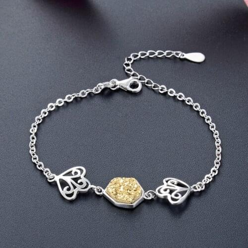 Fashion Bracelet For Women Genuine 925 Sterling Silver Bracelet Jewelry Accessories Anniversary Gift For Lady Party Decoration