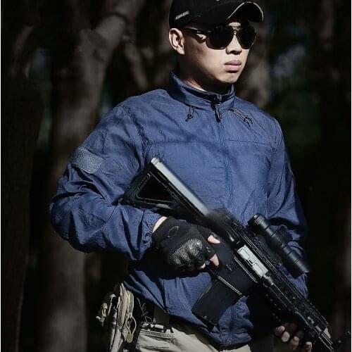 Men Summer Sun Protection Tactical military Jackets Anti-UV Outdoor Sports Hiking Skin camping quick dry Coat army Clothes