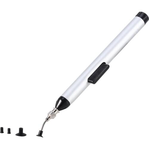 Hot High Quality Easy Pick Solder Picker delicate IC SMD Hand Tool Vacuum Sucking Pen Up+3 Suction Header alternative tweezers