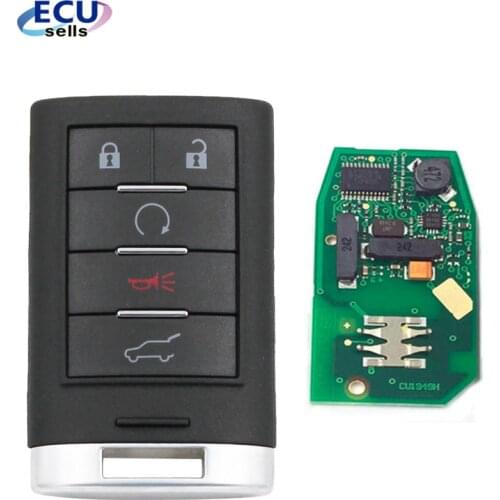 Car Key Fob Keyless Smart Remote For Cadillac SRX 2010 2011 2012 2013 2014 2015