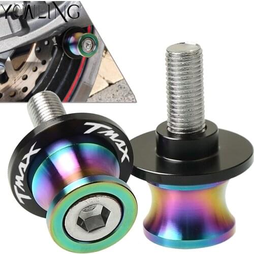 M6 Swingarm Stand Screws Motorcycle Swing Arm Spools Sliders for Yamaha T-MAX 530 500 tamx530 Tmax 2012 2013 2014 2015 2016 2017
