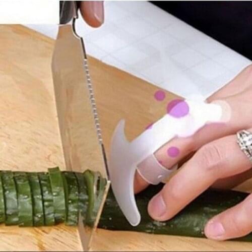 Lot 5pcs Kitchen Gadgets Security Design Food Knife Slice Chop Cut Vegetable Rest Anti-cut Finger Protector Hand Guard
