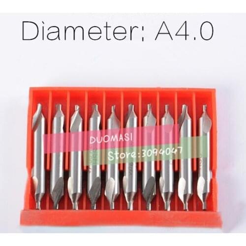 A4.0 Brand New 10 A-Type Centre Drill Countersinks Bit Set Pilot Drill Bit Guaranteed 100