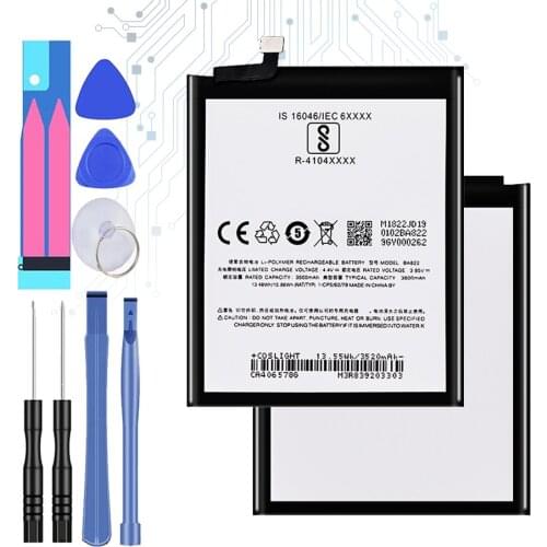 BA822 3600mAh Mobile Phone Battery For Meizu Note 8 Note8 M822H M822Q