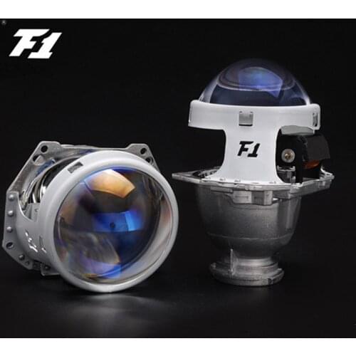 Free Shipping AES Kingkong F1 Bi-Xenon Hid Projector Lens 3.0 Inch Blue Glass Hella 5 3R Headlight Retrofit AES Factory
