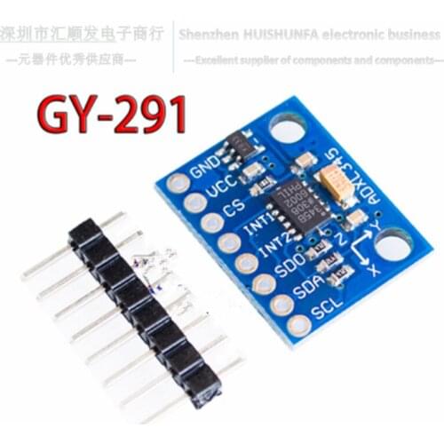 Gy-291 ADXL345 digital three axis weight acceleration tilt module IIC/SPI transmission