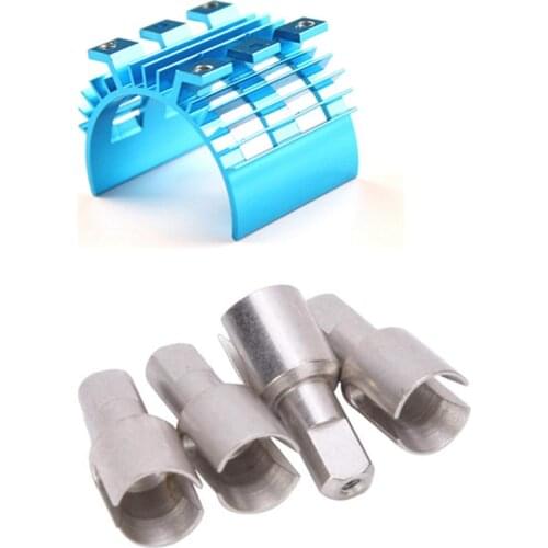 For Wltoys 144001 144001-1336 Motor Heat Sink,Blue & 1/14 Remote Control Car Spare Parts Differential Cups Car