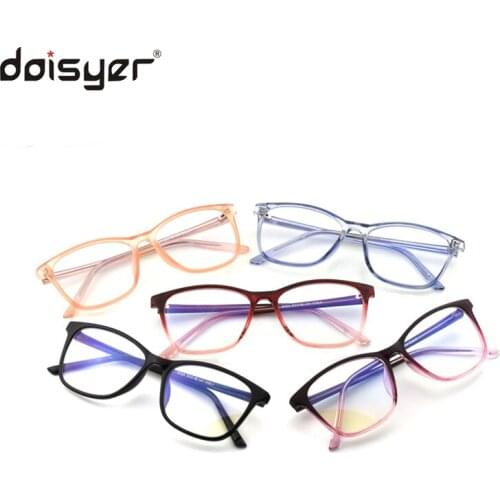 Daisyer eco friendly tr90 colorful frame round vintage model 90% anti blue light glasses