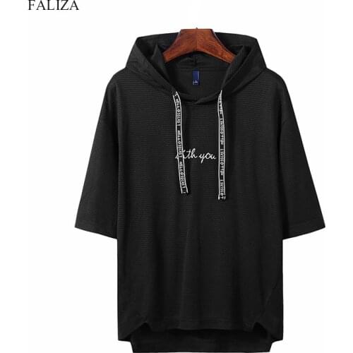 Мужские футболки с капюшоном FALIZA China At AliExpress