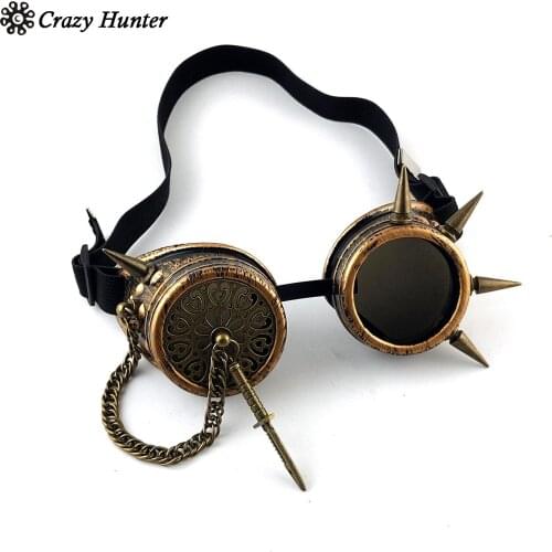 Cosplay Spike Goggles Steampunk Costume Glasses