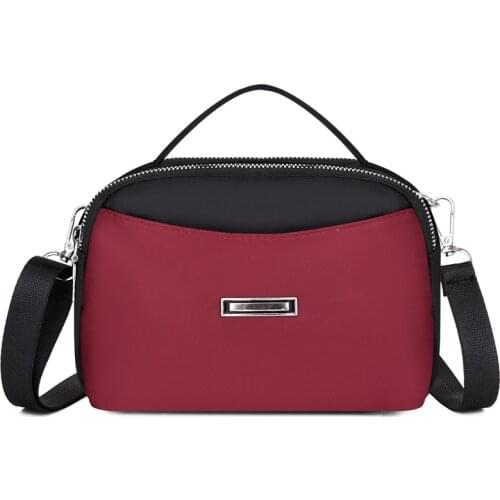 Mini Womens Bag Oxford Handbags Small Cloth Shoulder Crossbody Bags for Women 2021 Ladies Purse Phone Sac A Main Femme Bolsas