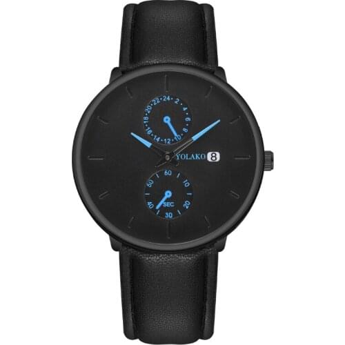 Men Watches 2020 Luxury Men Calendar Leather Strap Quartz Watch Men Military Sports Casual Wrist Watch relogio masculino Clock