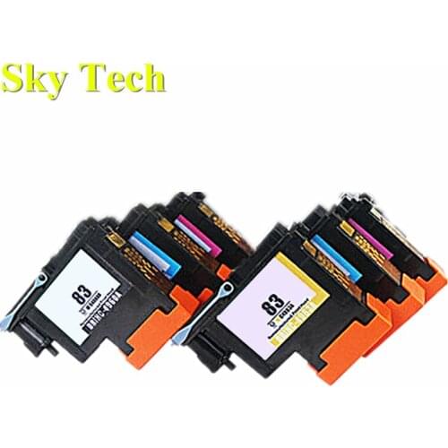 One set 6 pcs Remanufactured Print Head For HP 83 , C4960A to C4965A Printhead For Hp DesignJet 5000 5500 printer
