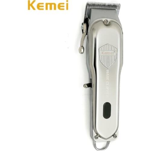 Kemei Professional hair trimmer Powerful All Metal Hair Clipper Electric Hair Trimmer LCDDisplay HairCuttingMachineBarberKM-1993