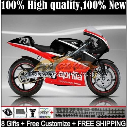 RS125R For Aprilia RS 125 RS4 RS-125 RS125 99 01 02 03 04 05 52CL.8 RSV125 R 1999 2000 2001 2002 2003 2005 Fairing red black