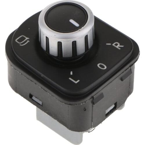 Control Knob Side Power Mirror Switch For VW Golf JETTA MK5 MK6 Passat B6 OEM:5ND959565 Side Mirror Switch Control Knob Adjuster
