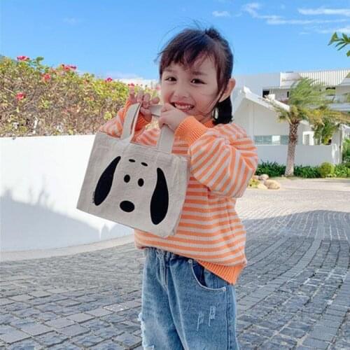 Girl Sweater Kids Baby Toddler Tops 2021 Stripe Thicken Warm Winter Autumn Wool Knitting Cashmere Christmas Children Clothing