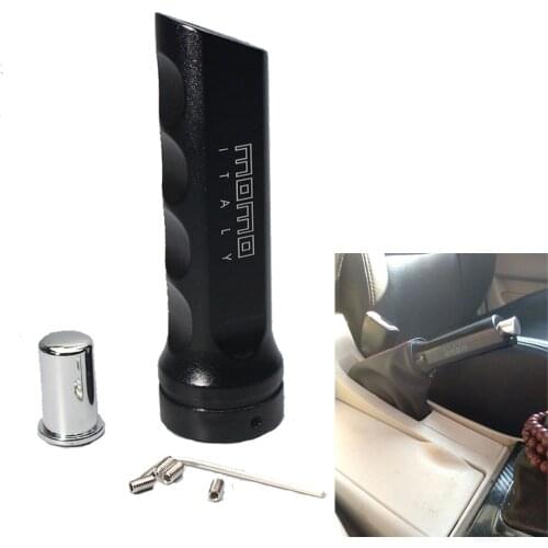 Metal Anto Car Hand Brake Gear Grip Sleeve Handles Handbrake Lever Cover Aluminum Alloy