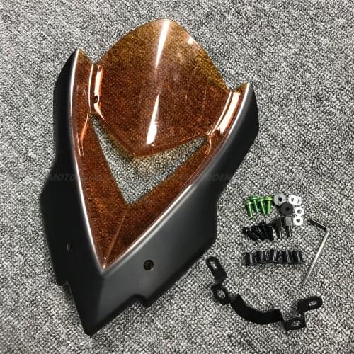 For Kawasaki Z1000 z1000 2014-2019 Motorbike Windshield Windscreen Wind Deflector Double Bubble