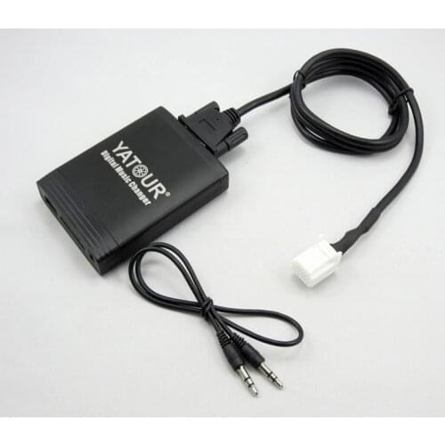 Yatour YT-M06 for Toyota Lexus Scion 2003-2013 Car Digital Music Changer USB MP3 Audio Player Aux 6+6 pin Avensis Corolla ES IS