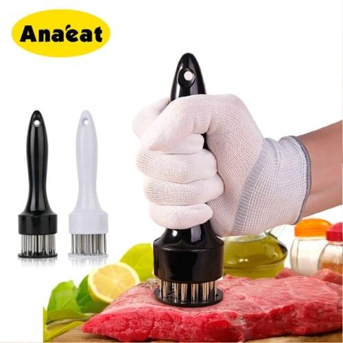 ANAEAT 1pc Meat tenderizer needle with stainless steel needle masher cooking tool