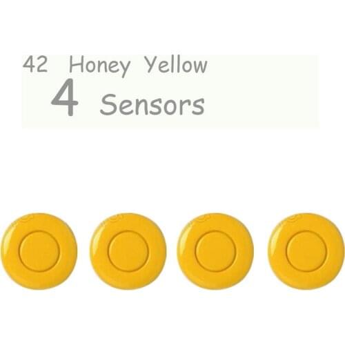 Universal 4 pieces Car Parking Sensor Radar Backup Reverse 4 Sensors Radar 44 colors available no any radar accessory