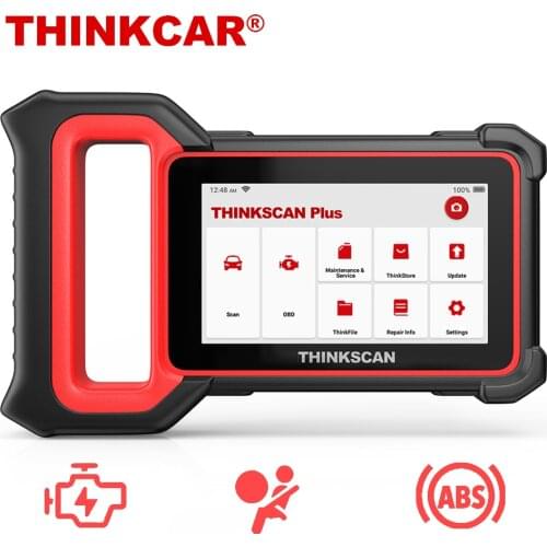 THINKCAR THINKSCAN Plus S2 OBD2 Automotive Scanner Car Diagnostic Tool for ABS Airbag Engine OBD2 Code Reader PK CRP123I CRP123X