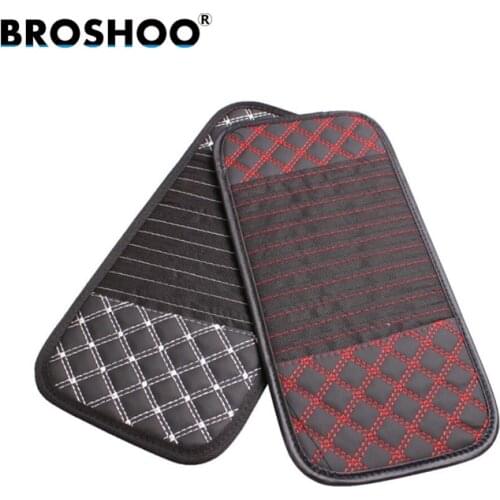 BROSHOO 32.5*18.5*0.8cm New High Quality Car Sun Visor CD DVD Disk Card Case with Multifunctional Storage Holder Clip Bag