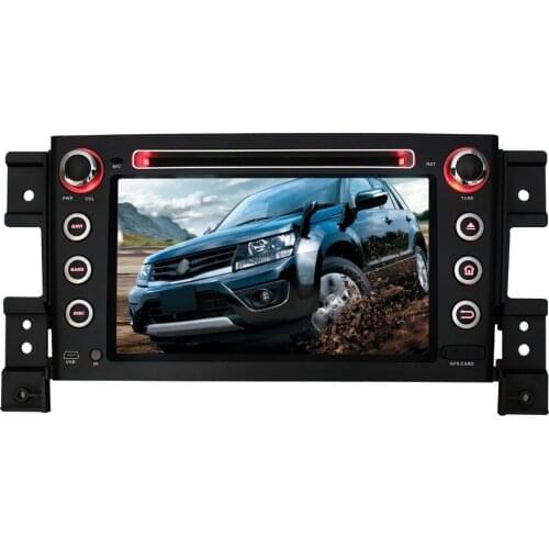CarPlay & Android Auto PX6 Android 10 Car Radio DVD GPS Navigation for Suzuki Vitara 2005-2011 Multimedia Player