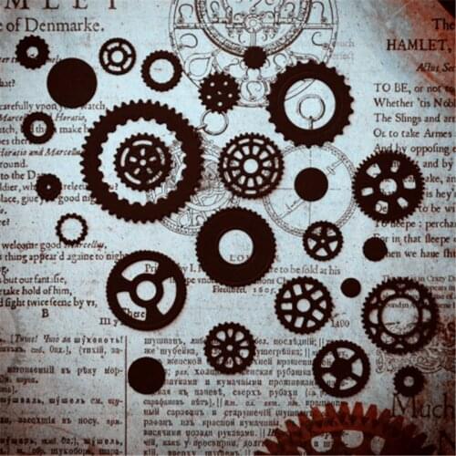 Gearwheel Cutting Dies Carbon Steel Embossing Stencils Scrapbooking Photo Album DIY Decorative Craft Die Cutting