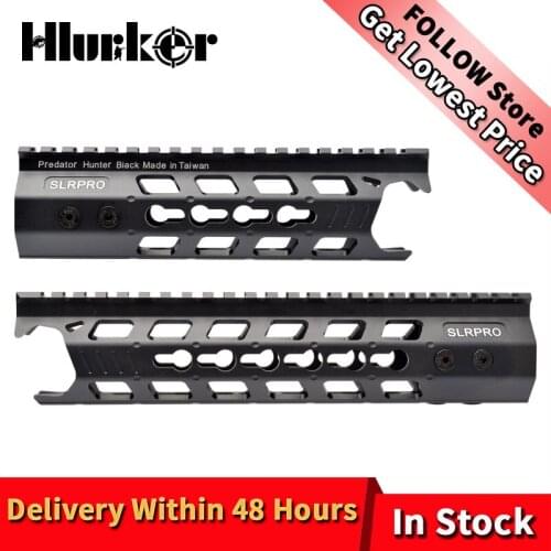 Hlurker Tactical Airsoft Accessories 7.5inch 9.5inch Aluminium Alloy Keymod System Handguard For SLR Airsoft Hunting