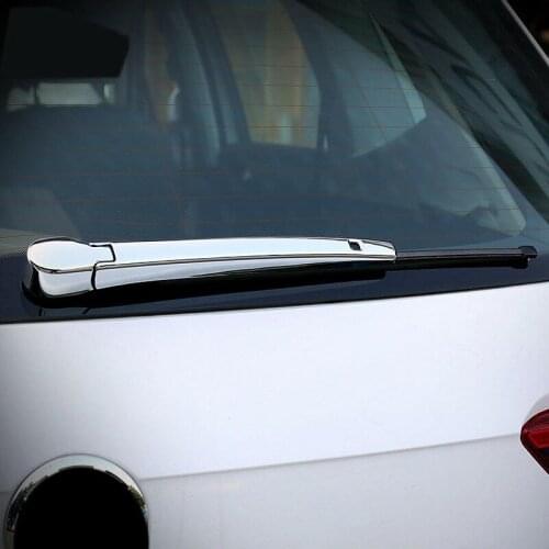Chrome Rear Window Wiper Noozle Cover Trim 2pcs For VW Atlas / Teramont 17-19