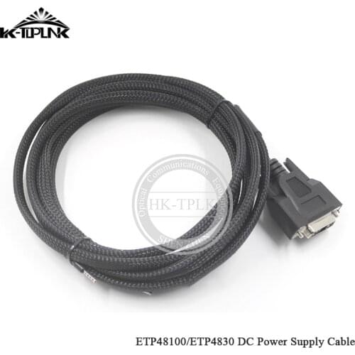 OLT 48V DC Power Cable For Huawei MA5800 MA5680T MA5683T ZTE C300 Connected to ETP48100 ETP4830 220V AC Supply 1-3 Meters