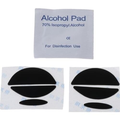 2Pcs 0.6mm Thickness Mouse Feet Mouse Skates For logitech G5 G7