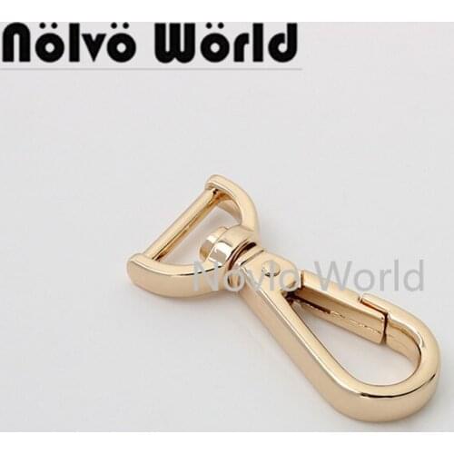Nolvo World 20pcs 4 colors 16mm 19mm 25mm metal clasp for Luggage bags, Waist Hanging Plate Buckle