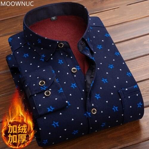 Moownuc Men's Warm Shirts