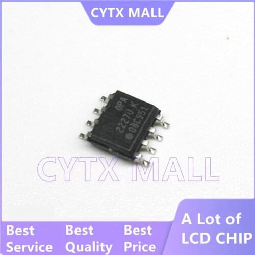 10PCS/LOT OPA2227 OPA2227U OPA2227UA SOP-8