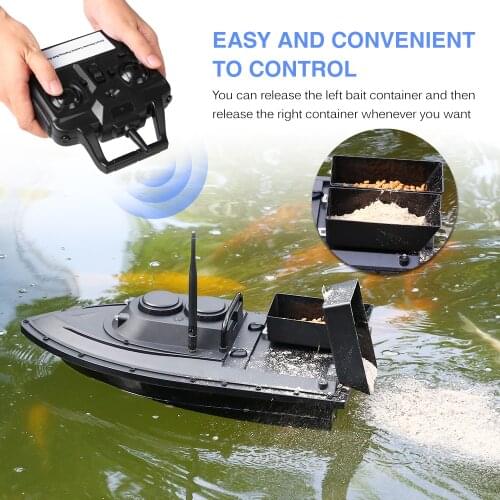New D11 Fishing Tool Smart RC Bait Boat Boy Toys Dual Motor Fish Finder Ship Boat Remote Control 500m Fishing Boats Speed Boat