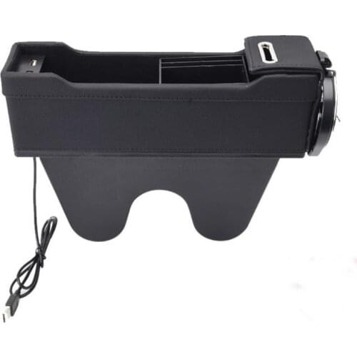 USB Car Organizer Auto Seat Crevice Storage Bag for Peugeot RCZ 206 207 208 301 307 308 406 407 408 508 2008 3008 4008 5008