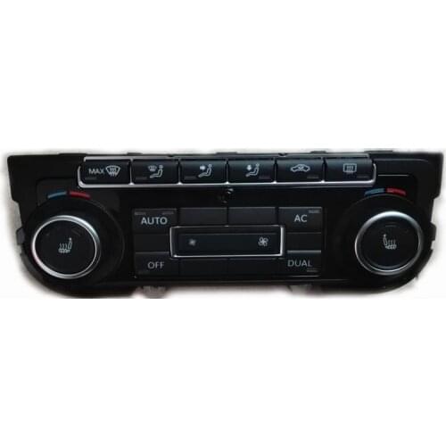Climatronic Air Condition Control Switch Panel AC Seat Heater air conditionin For Tiguan For Passat CC For Golf 6 5KD 907 044