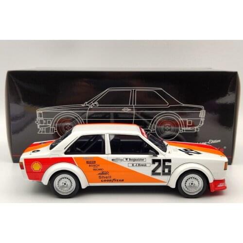 Premium ClassiXXs 30225 1:18 For A~di 80 B2 Gr2 #26 W.Bergmeister H.J.N ETCC 1980 Resin Models Auto Car Gift Limited Collection