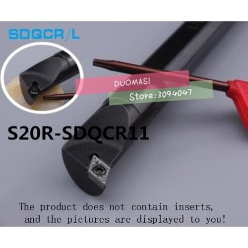 S20R-SDQCR11 Internal turning tool holder, Borning Bar CNC turning tool holder,cutting tool Holder,Internal Boring tool DCMT bar
