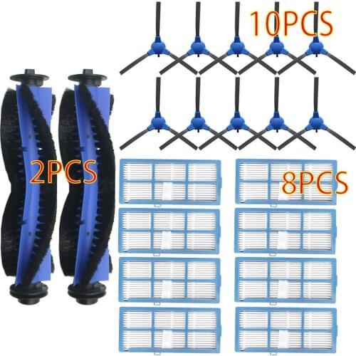 Side Brush Main Brushes Filter Replacement Cleaning Filters for Coredy R550 R500+ R650 R750 R3500 R3500s Robot Vacuum Cleaner