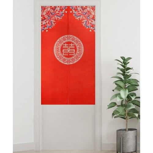 Wedding room decoration fabric curtain home bathroom kitchen door living room bedroom partition curtain half curtain hanging