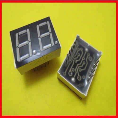 Ultra-bright 0.56 inch two-digit digital tube 2 digits brand new common sun 0.56 inch two-digit digital tube 10 feet