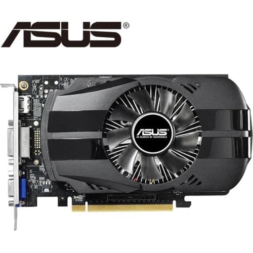 ASUS Video Card Original GTX 750 2GB 128Bit GDDR5 Graphics Cards for nVIDIA VGA Cards Geforce GTX750 Hdmi Dvi Used On Sale