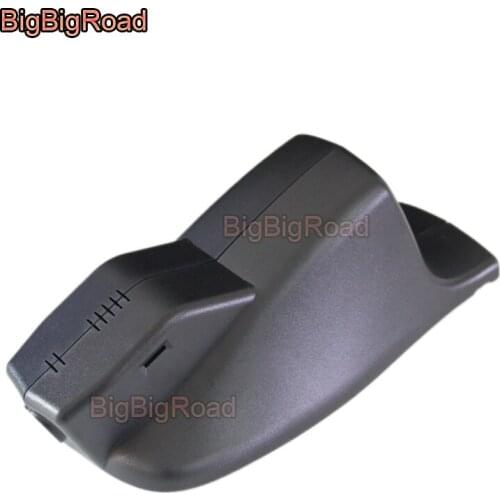 BigBigRoad For Jeep Guide Compass 200T 2017 Car Video Recorder Wifi DVR Dash Cam Camera Wide Angle FHD 1080P